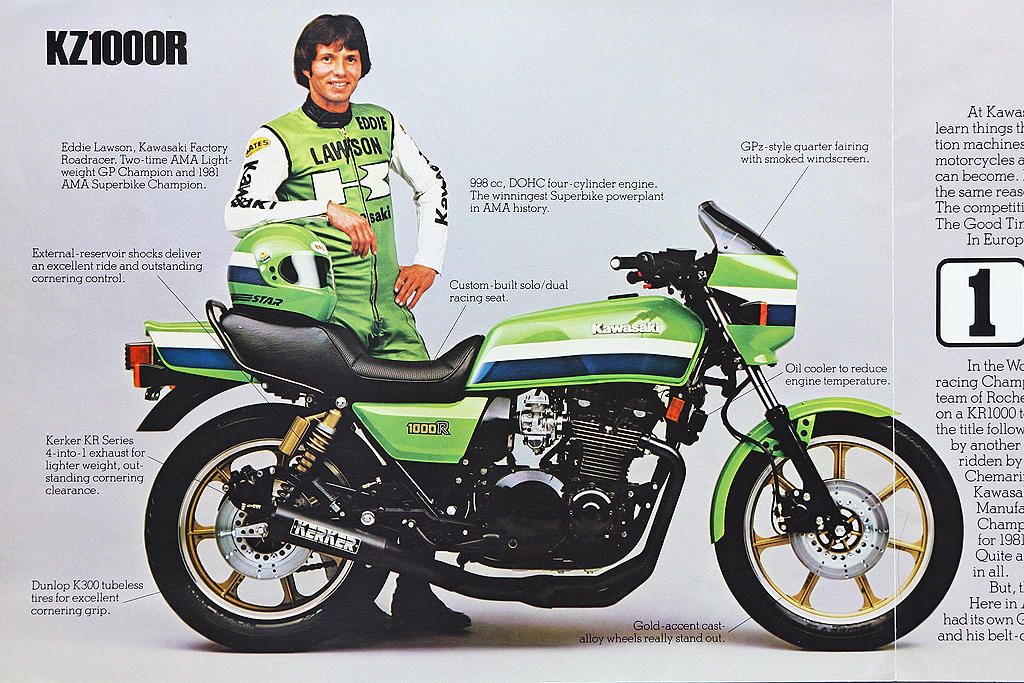 Eddie Lawson Kawasaki KZ1000