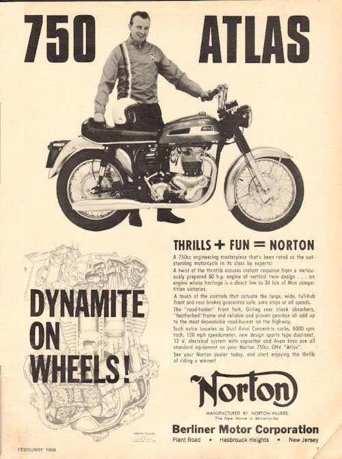 Norton Atlas dynamite