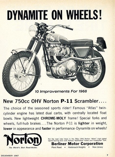 Norton P11 scrambler dynamite