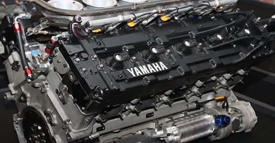 Yamaha V10 car engine