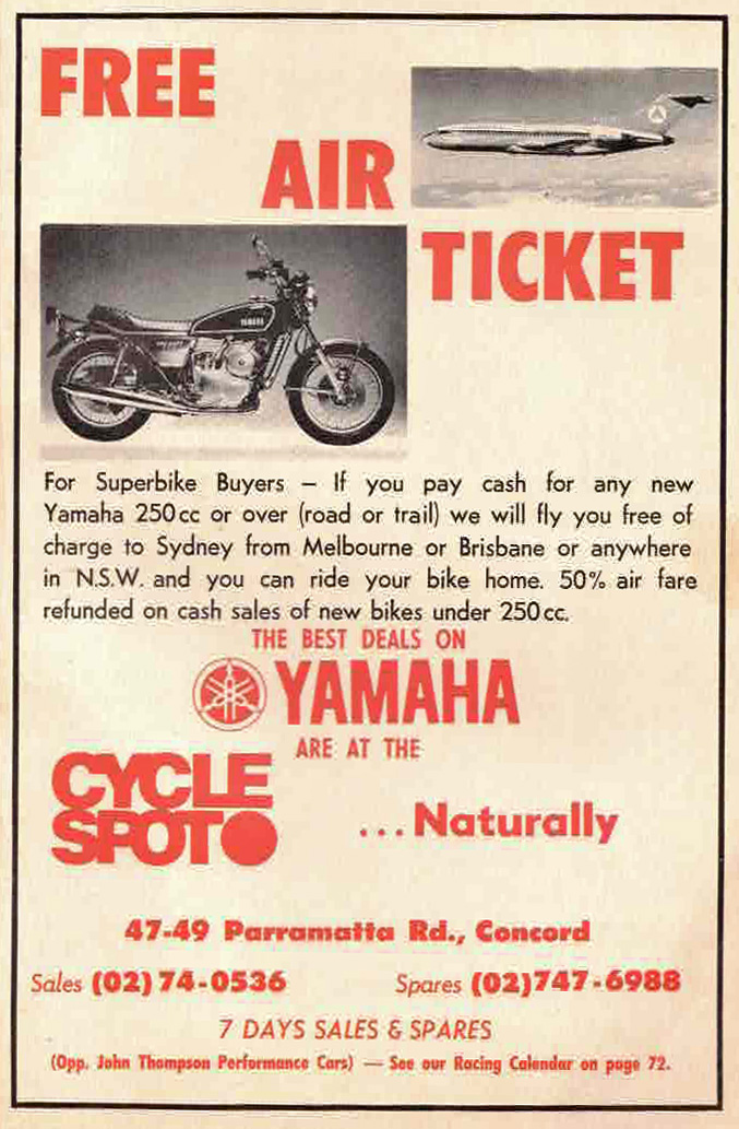 Yamaha Cycle Spot ad