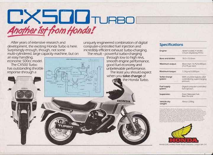 Honda CX500 Turbo