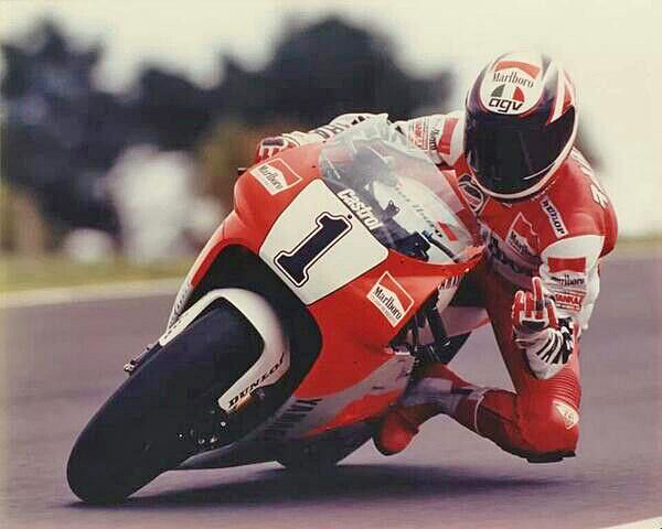 Wayne Rainey - pic by Lou Martin