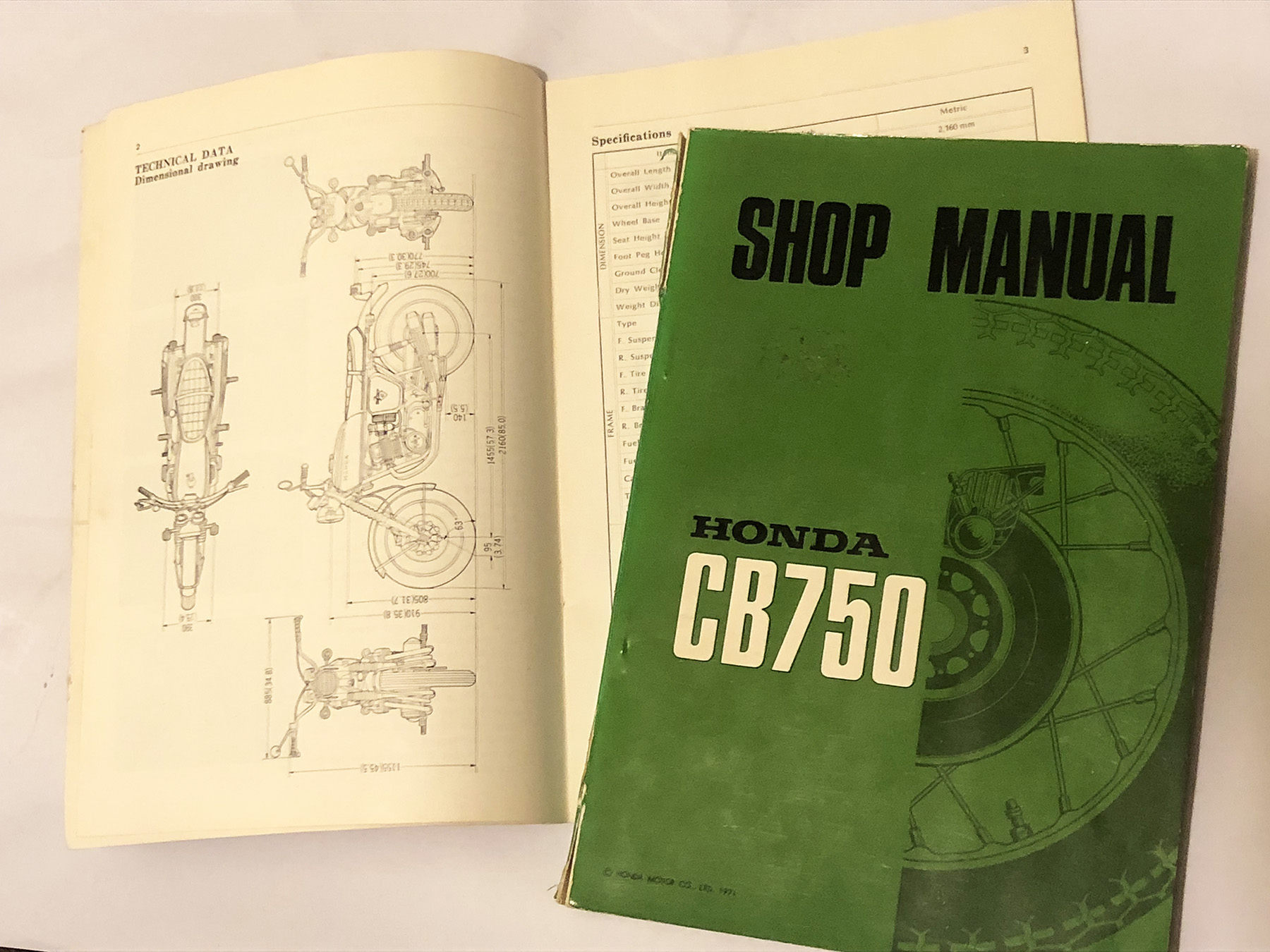 honda cb750 k1
              shop manual