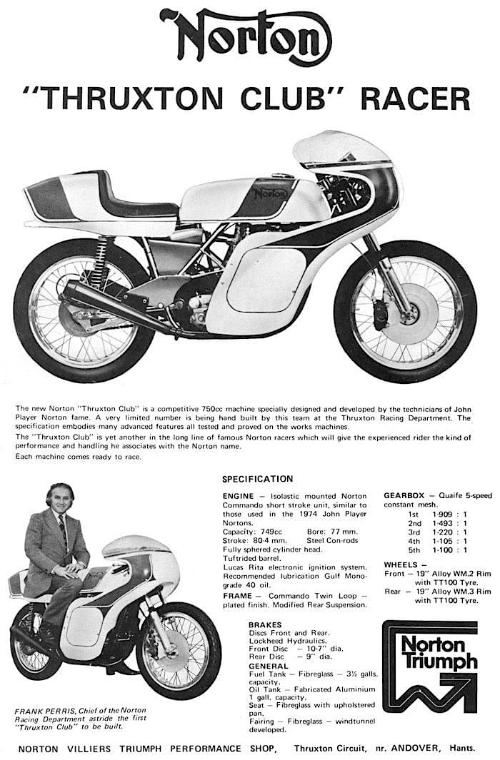 Norton Thruxton
              Club