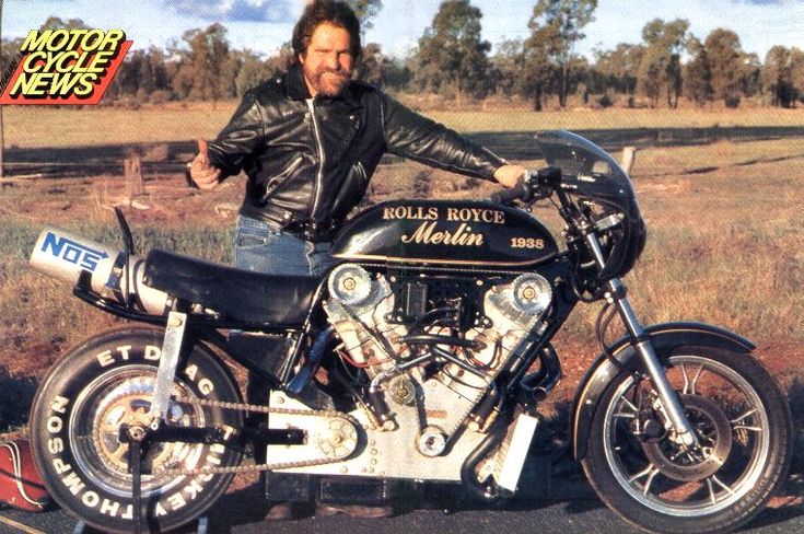 Lucky Keizer merlin v-twin