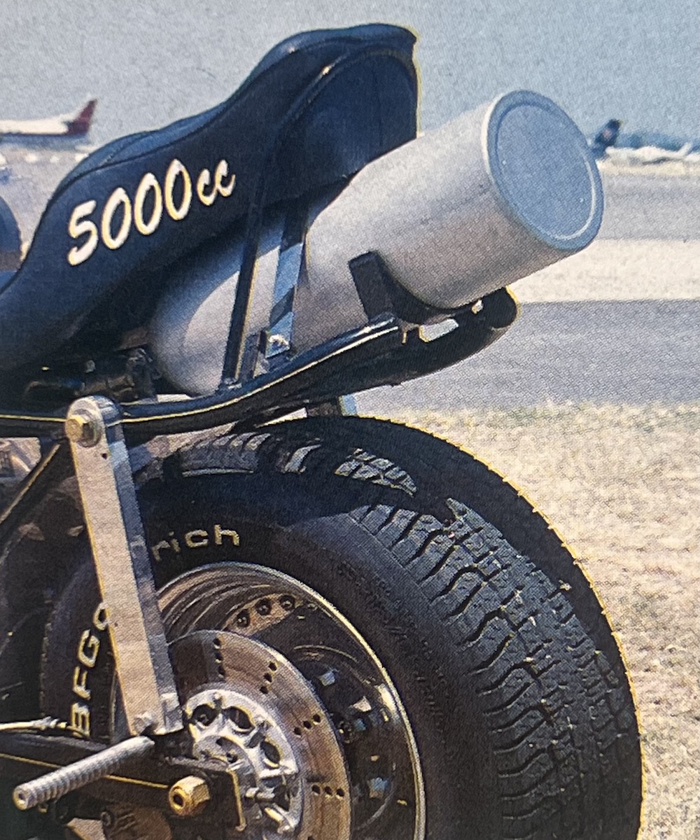 Lucky Keizer merlin motorcycle