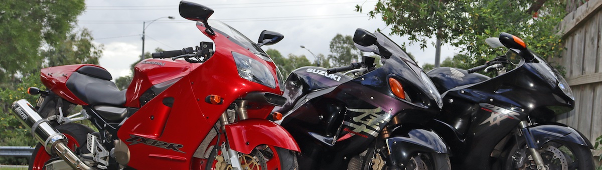 kawasaki zx12r honda balackbird suzuki hayabusa