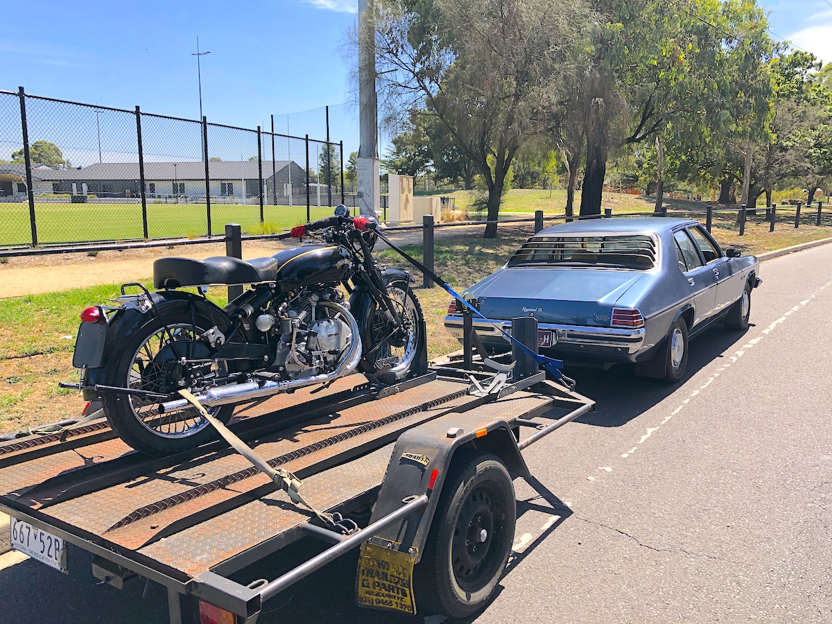 vincent rapide touring