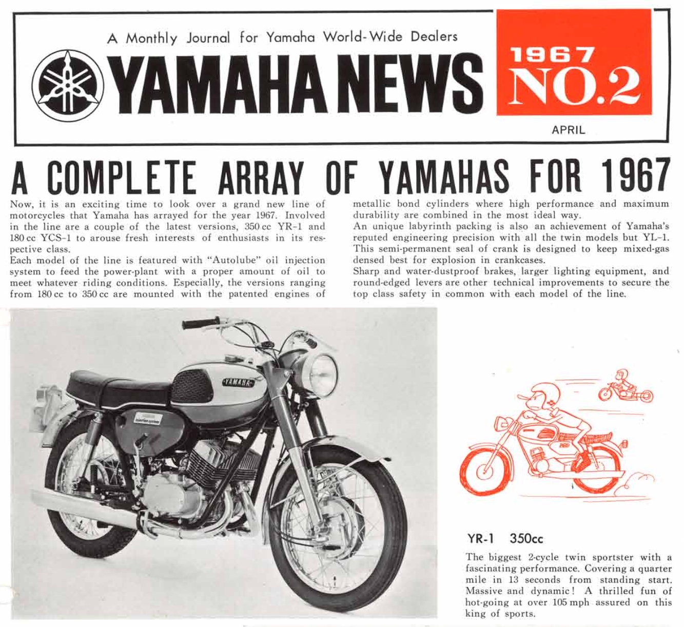 yamha yr-1