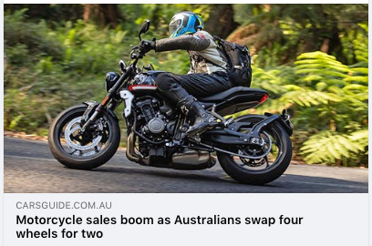 motorcycle sales australia