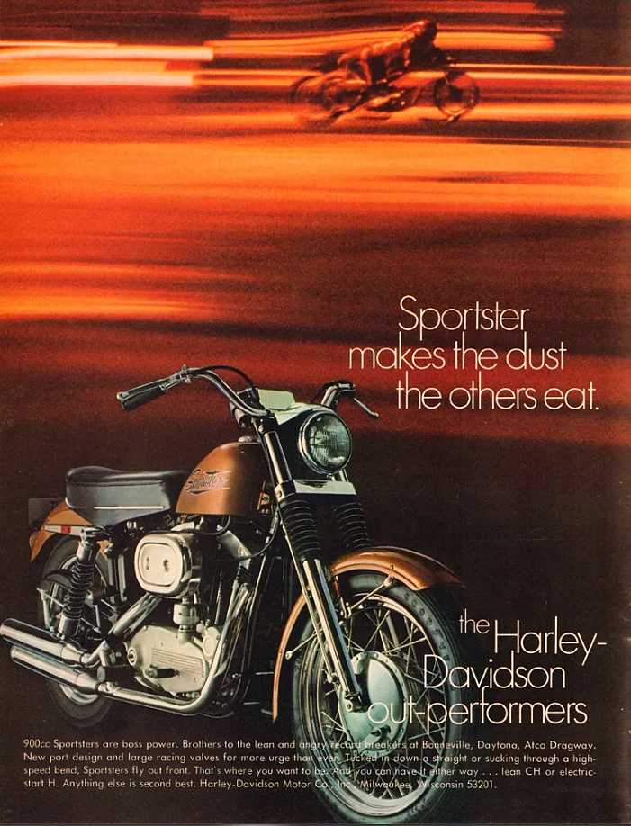 Harley-Davidson
              Sportster 1972