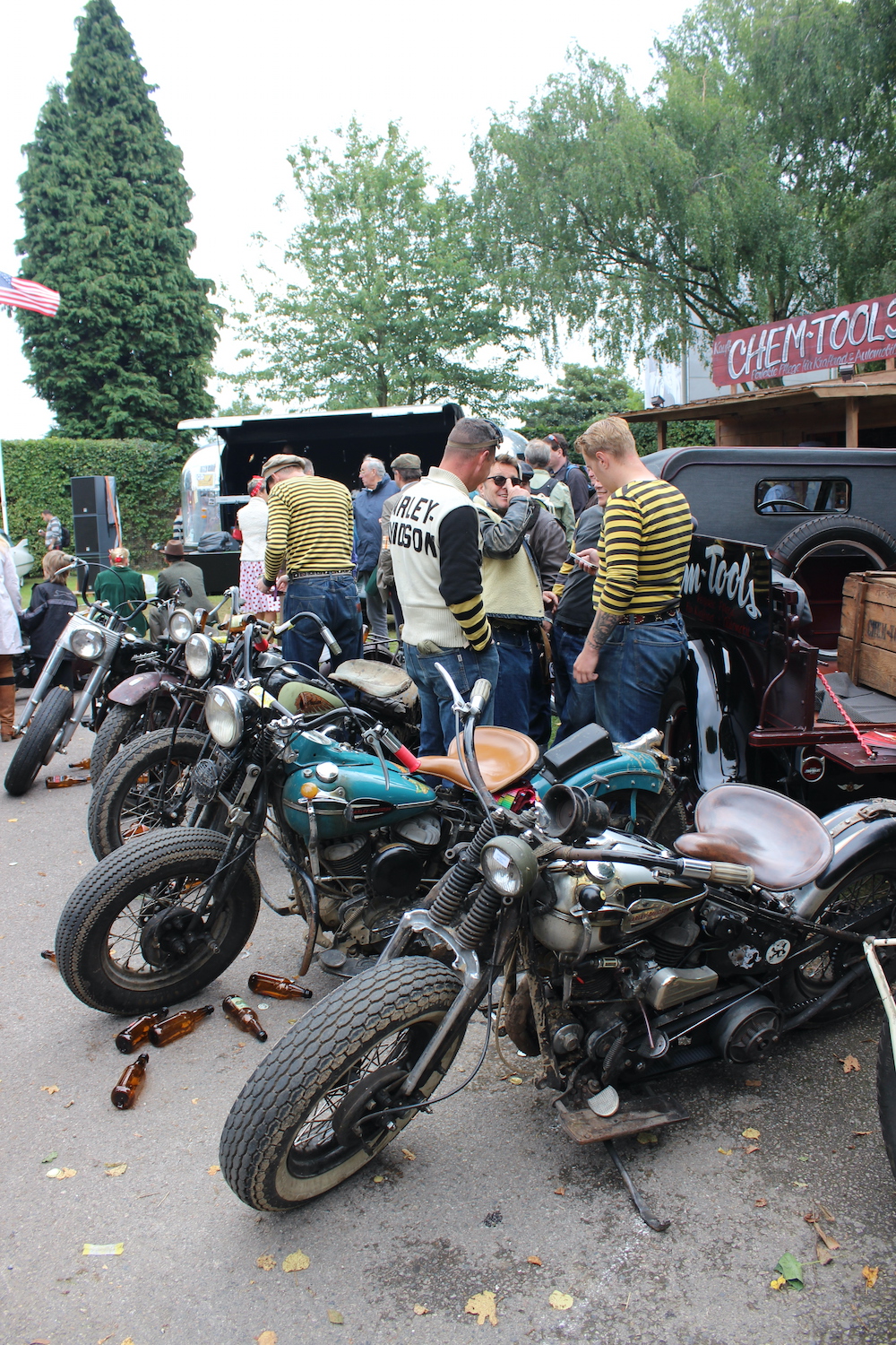 Goodwood Revival motorcycles 2014