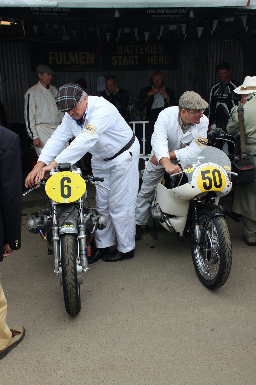 Goodwood Revival motorcycles 2014