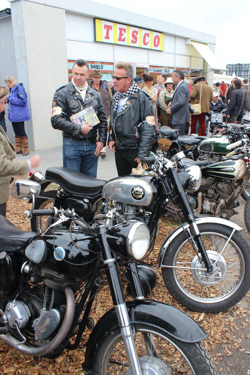 Goodwood Revival motorcycles 2014