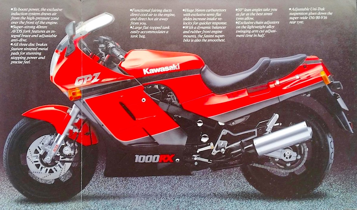 kawasaki gpz1000rx