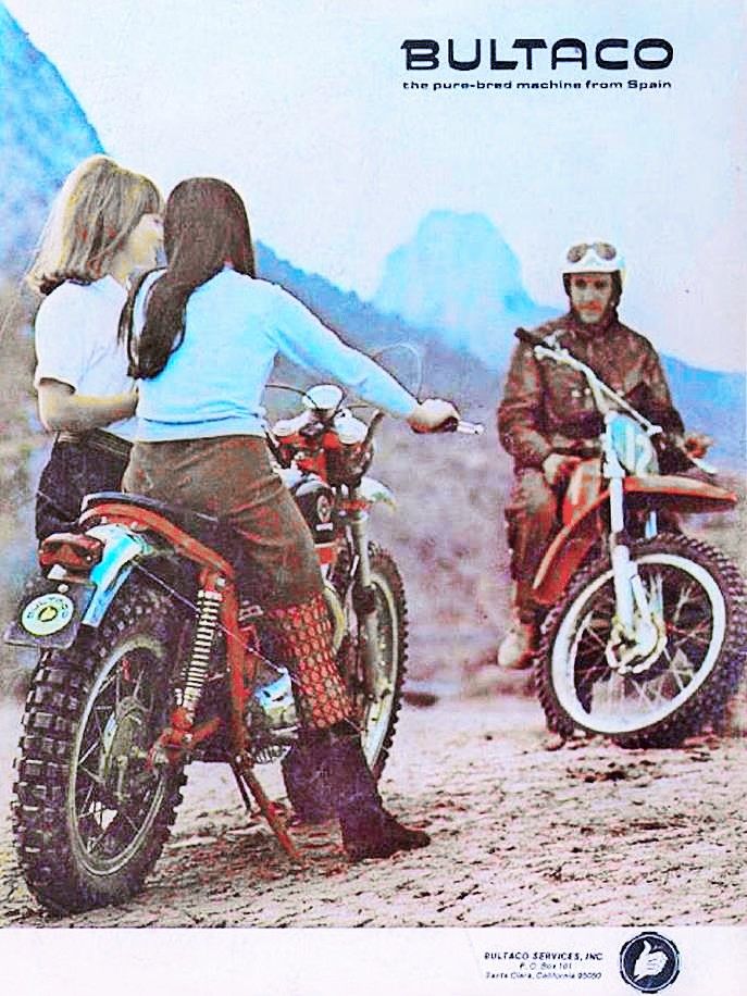 Bultaco dirt bikes 1960s