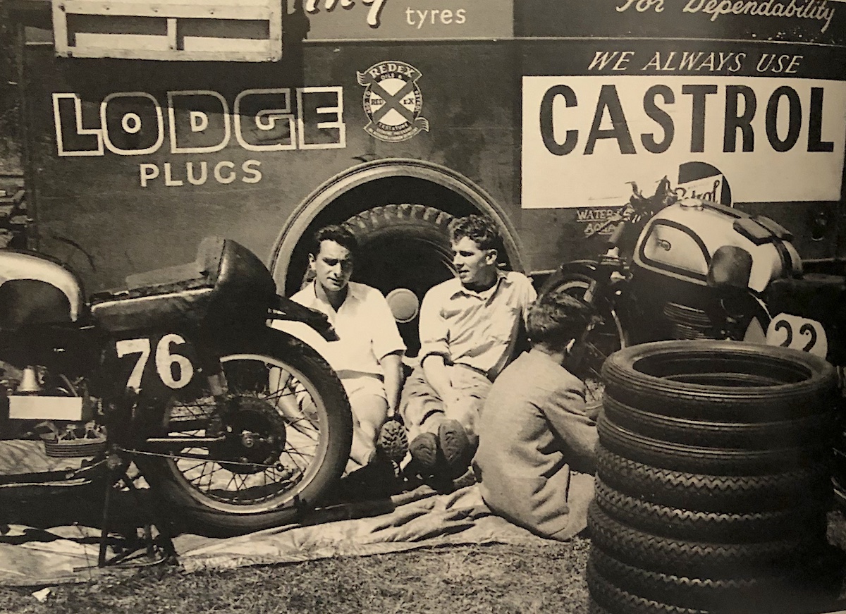 ketih campbell and bob brown 1955