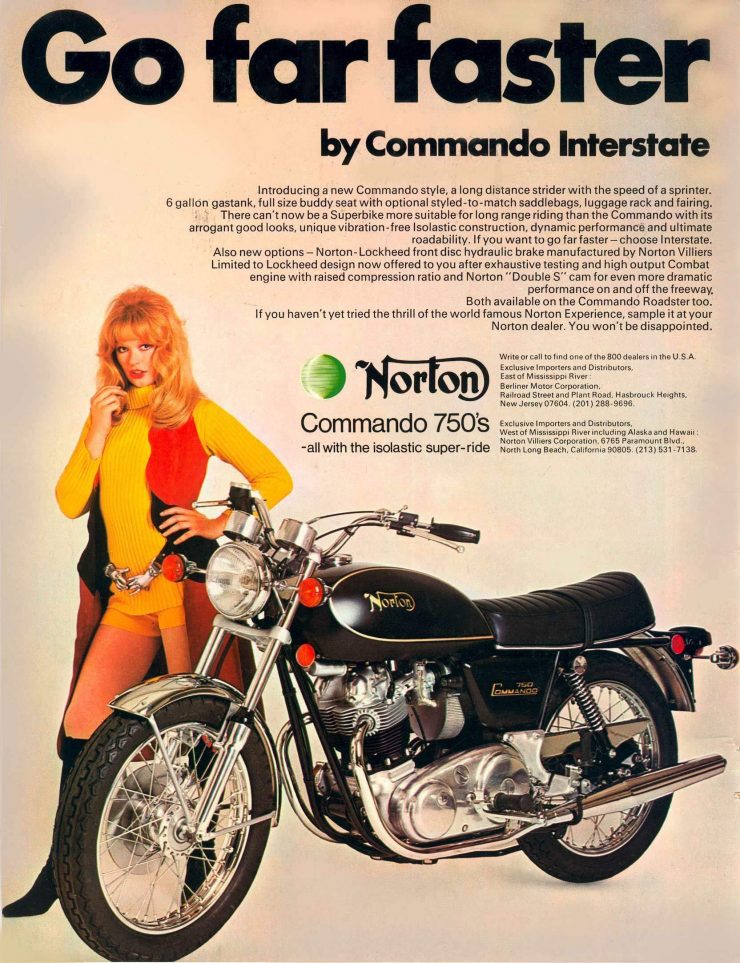 norton commando ad