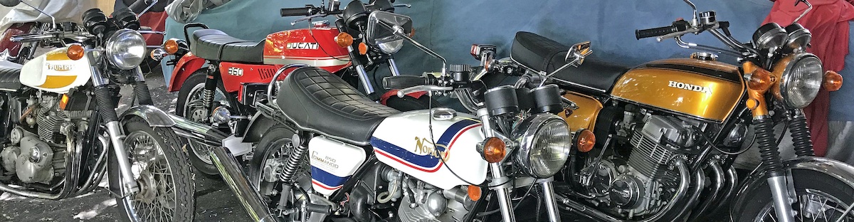 sunday shed
              wrap 1970s motorcycles