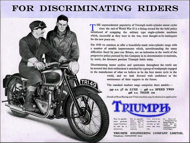 triumph 1949