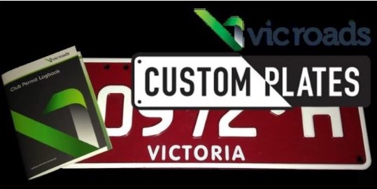 vic roads
              cusom club plates