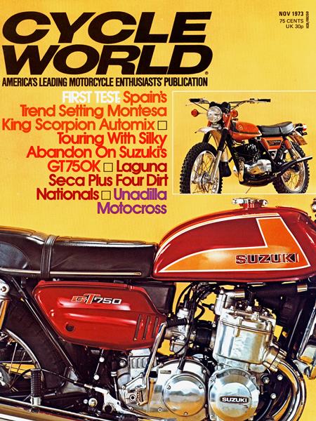 cycle world nov
              1973