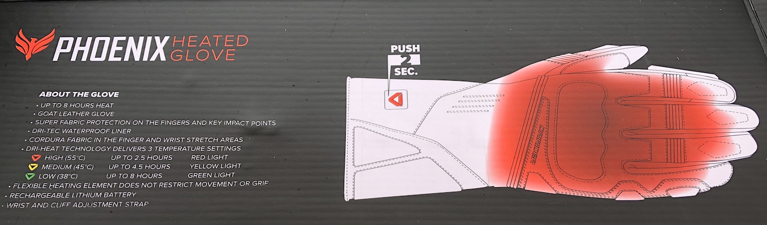 phoenix heated motorcycle gloves