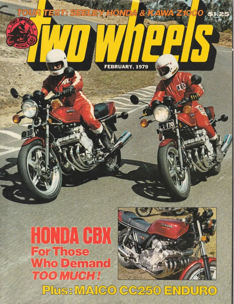 classic two wheels honda cbx1000