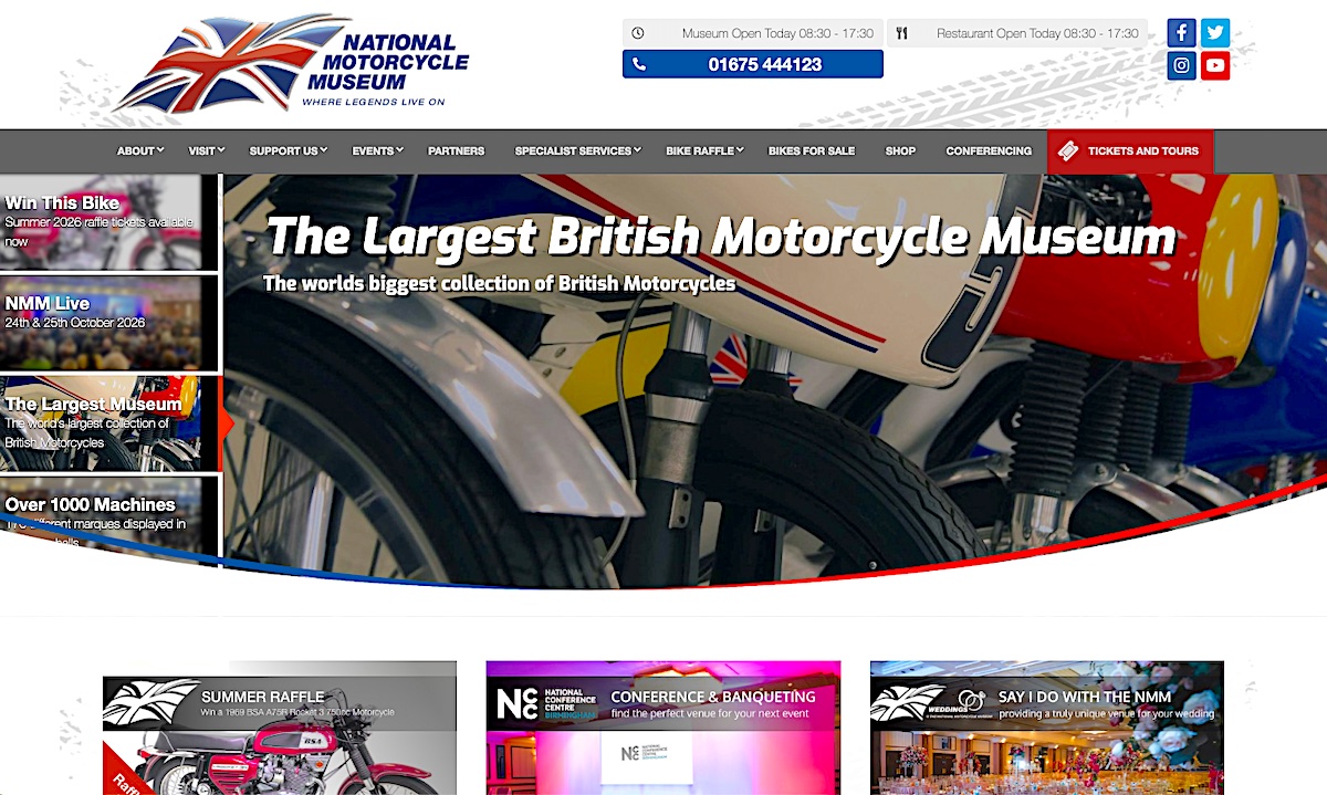 national motorcycle museum uk