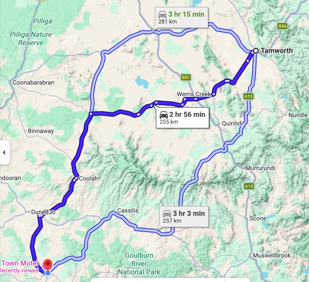 tamworth gulgong